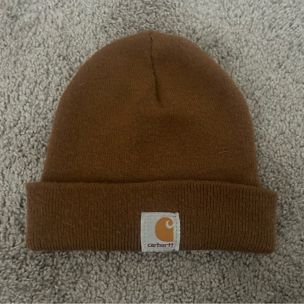 Carhartt youth brown beanie